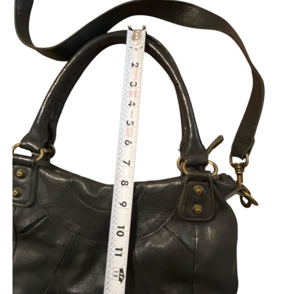 Liebeskind distressed leather shoulder bag/crossbody bag - Picture 11 of 16